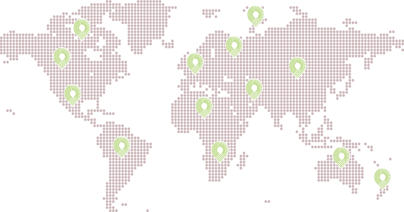 OTECH S.A.S., notre présence dans le monde